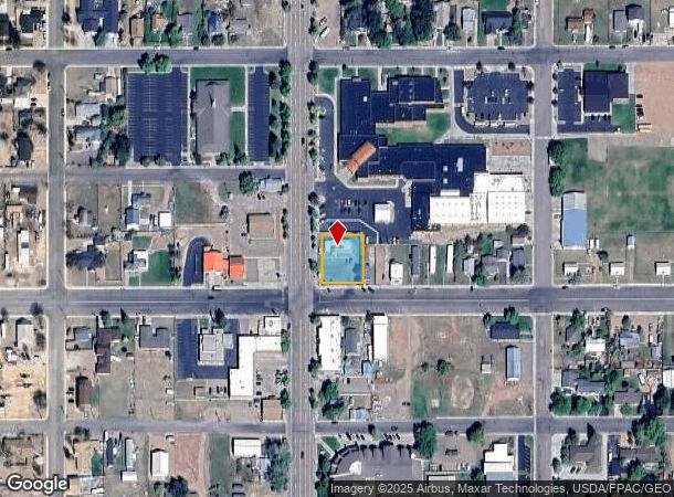 104 N Main St, Lyman, WY Parcel Map