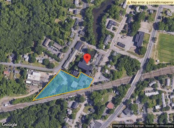  169 Knight Ave, Attleboro, MA Parcel Map