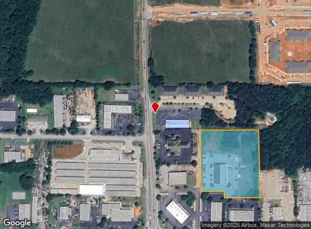  1380 S Zack Hinton Pkwy, Mcdonough, GA Parcel Map