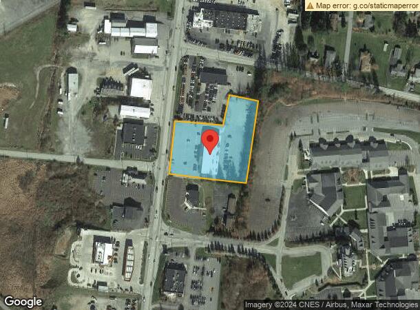  1222 N Center Ave, Somerset, PA Parcel Map