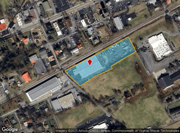 208 Deadmore St Se, Abingdon, VA Parcel Map