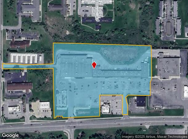  710 Perry Ave, Big Rapids, MI Parcel Map