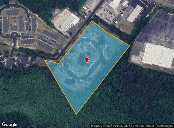  135 Lady Mary Ln, Rockingham, NC Parcel Map