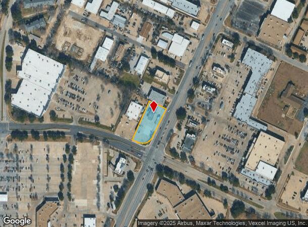 3710 S Cooper St, Arlington, TX Parcel Map
