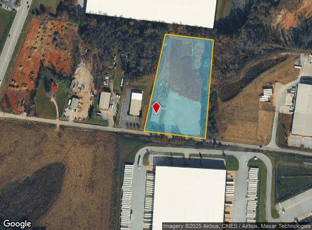  185 S Hammett Rd, Greer, SC Parcel Map