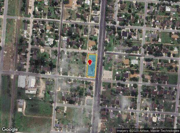 402 S Arroyo Blvd, Los Fresnos, TX Parcel Map