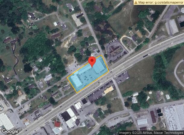  410 N Broad St, New Tazewell, TN Parcel Map