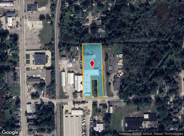 209 Elm St, Holly, MI Parcel Map