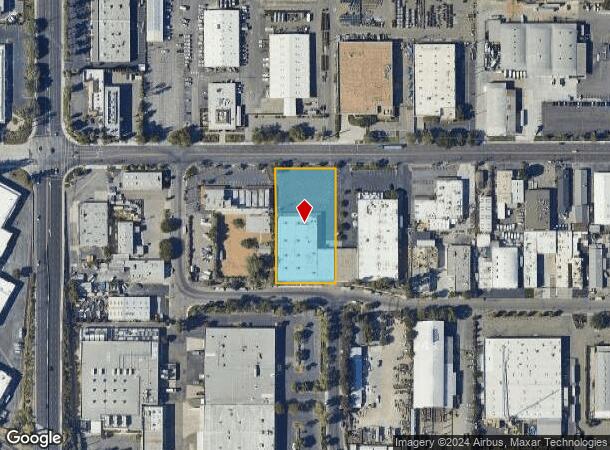  1600 Martin Ave, Santa Clara, CA Parcel Map