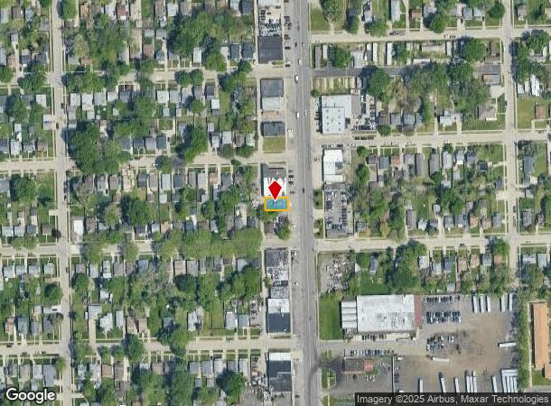  21721 Dequindre Rd, Hazel Park, MI Parcel Map