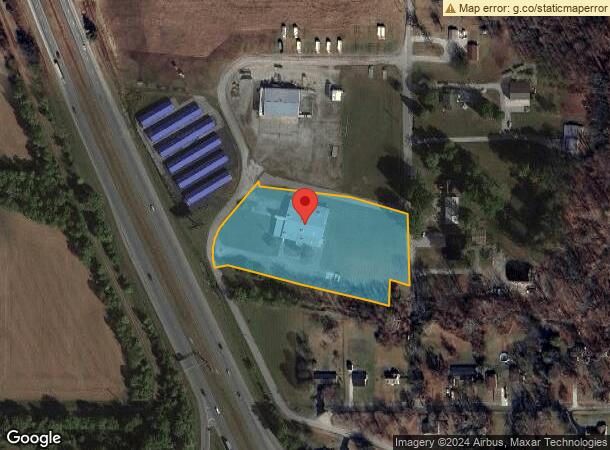  2277 W Frontage Rd, Austin, IN Parcel Map