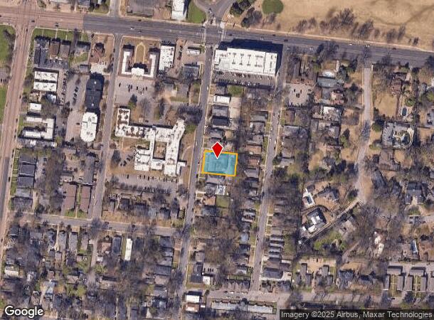 124 N Tucker St, Memphis, TN Parcel Map