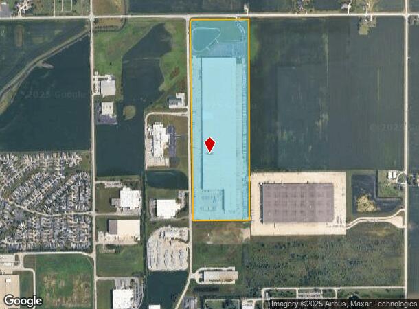  1600 N Boudreau Rd, Manteno, IL Parcel Map
