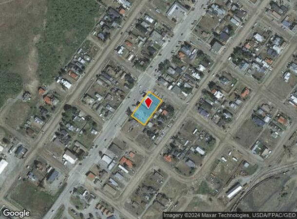  848 Greene St, Silverton, CO Parcel Map