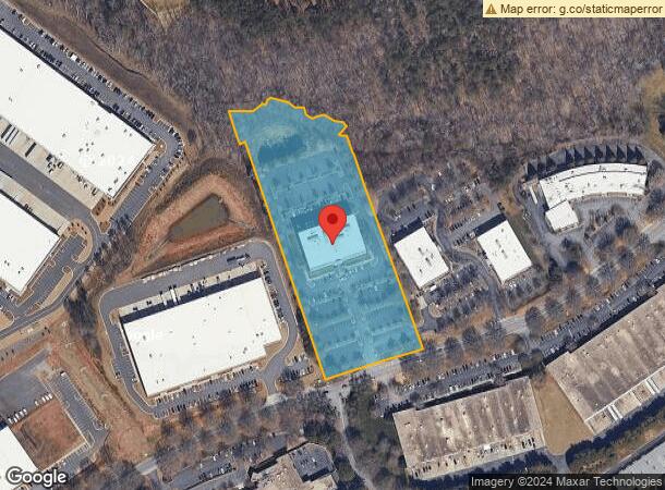  6250 Shiloh Rd, Alpharetta, GA Parcel Map