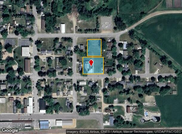 308 1St St Ne, Plato, MN Parcel Map