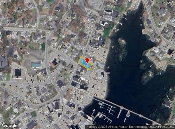33 Townsend Ave, Boothbay Harbor, ME Parcel Map
