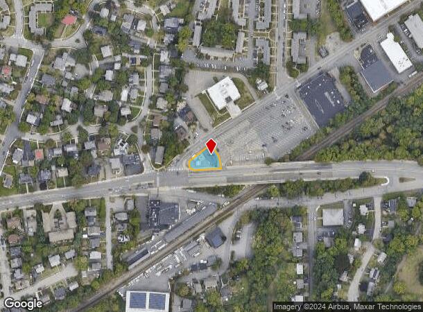  375 Main St, Waltham, MA Parcel Map