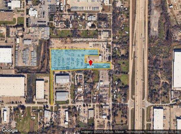  3320 Hardrock Rd, Grand Prairie, TX Parcel Map