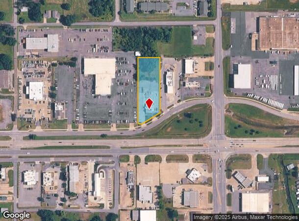  142 W Shawnee St, Muskogee, OK Parcel Map