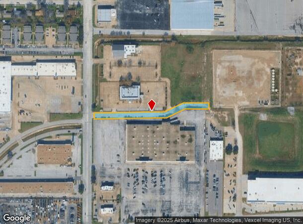 1527 S Cherry Ln, Fort Worth, TX Parcel Map