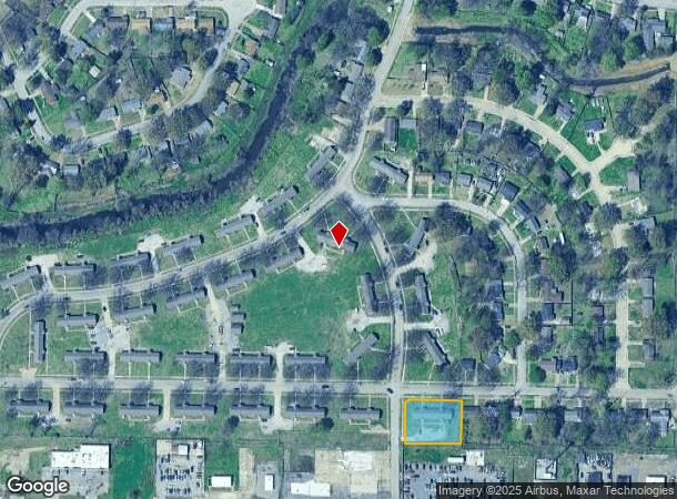 2301 Thompson Ave, West Memphis, AR Parcel Map