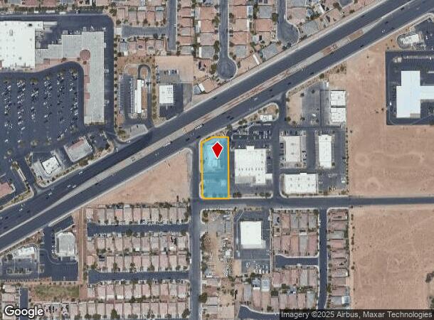  4641 Blue Diamond Rd, Las Vegas, NV Parcel Map