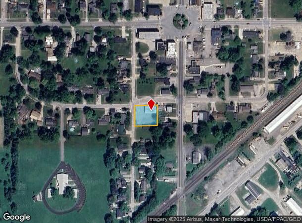 202 Pleasant St, Lagrange, OH Parcel Map