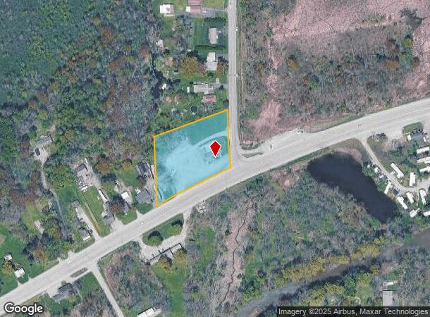 3489 W Main Street Rd, Batavia, NY Parcel Map