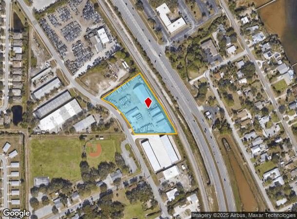  2255 Avocado Ave, Melbourne, FL Parcel Map