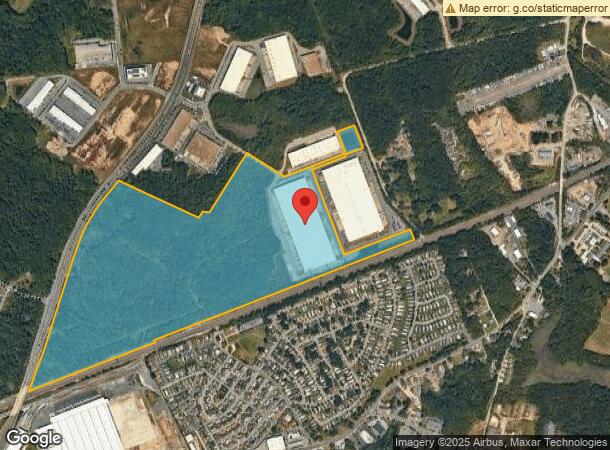  1411 Tangier Dr, Middle River, MD Parcel Map