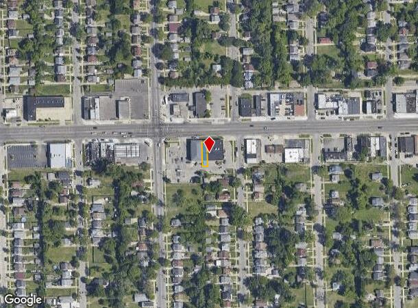  19827 W Warren Ave, Detroit, MI Parcel Map