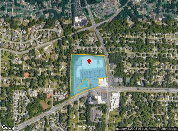  3101 Roswell Rd, Marietta, GA Parcel Map