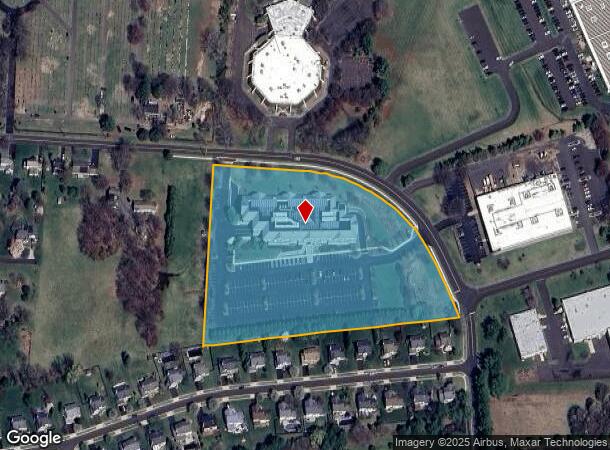 662 Penn St, Feasterville Trevose, PA Parcel Map