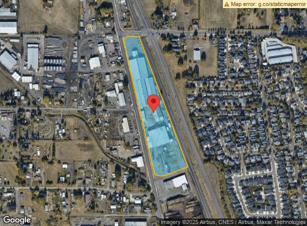  1480 Irvington Dr, Eugene, OR Parcel Map