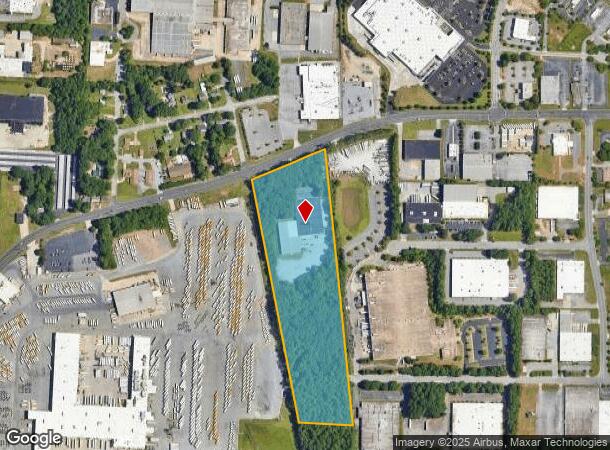  551 W Fairfield Rd, High Point, NC Parcel Map