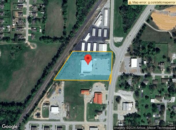  905 Gentry Blvd, Gentry, AR Parcel Map