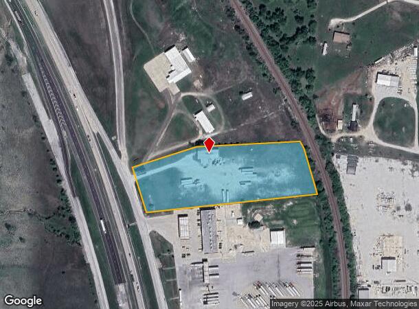 8209 S Us Highway 287, Rhome, TX Parcel Map