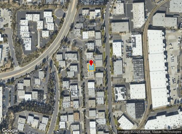  8590 Production Ave, San Diego, CA Parcel Map