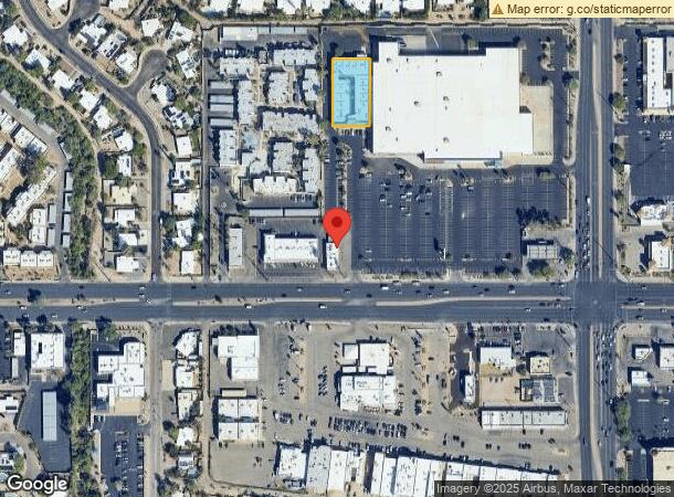  6979 E Broadway Blvd, Tucson, AZ Parcel Map