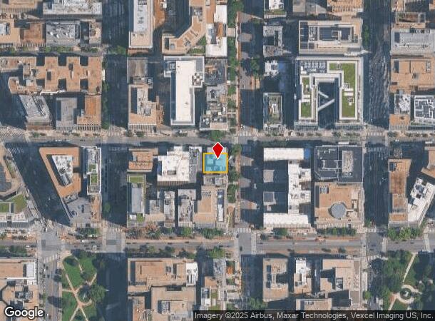 1026 16Th St Nw, Washington, DC Parcel Map