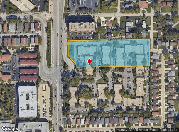 5521 N Cumberland Ave, Chicago, IL Parcel Map