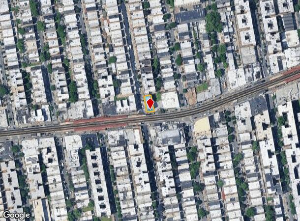  1541 Westchester Ave, Bronx, NY Parcel Map