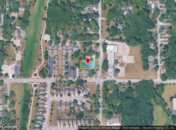  1411 Haskell Ave, Lawrence, KS Parcel Map