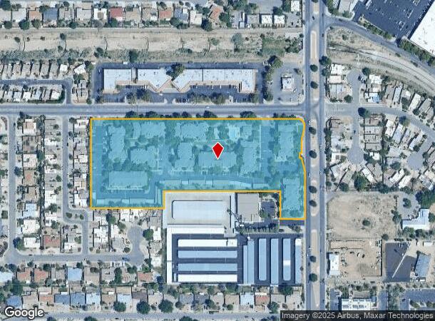 9500 Osuna Rd Ne, Albuquerque, NM Parcel Map