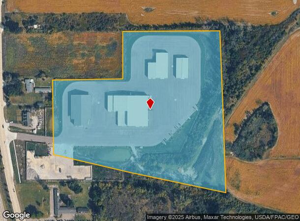 N Ann Arbor Rd, Dundee, MI Parcel Map