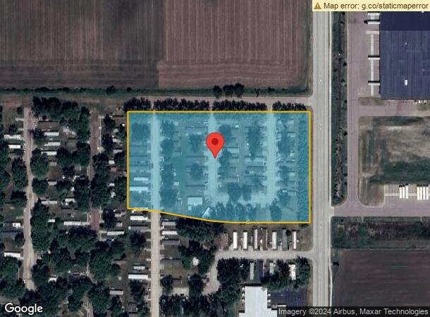  702 Allison St, Vermillion, SD Parcel Map