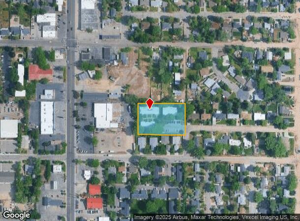  255 N Pond St, Boise, ID Parcel Map