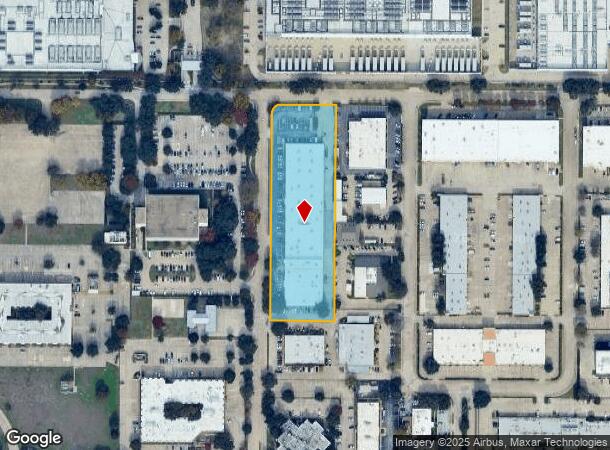 1200 N Bowser Rd, Richardson, TX Parcel Map