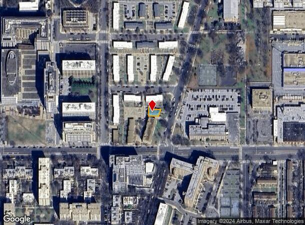  1107 Delaware Ave Sw, Washington, DC Parcel Map